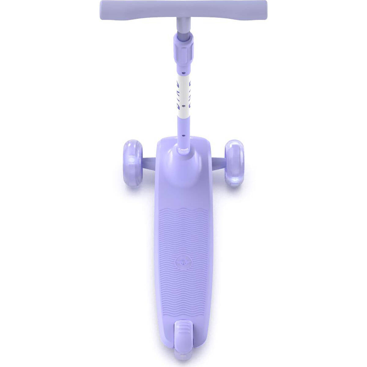 BIRD Birdie Light Up Glow 3 Wheeled Scooter - Twilight