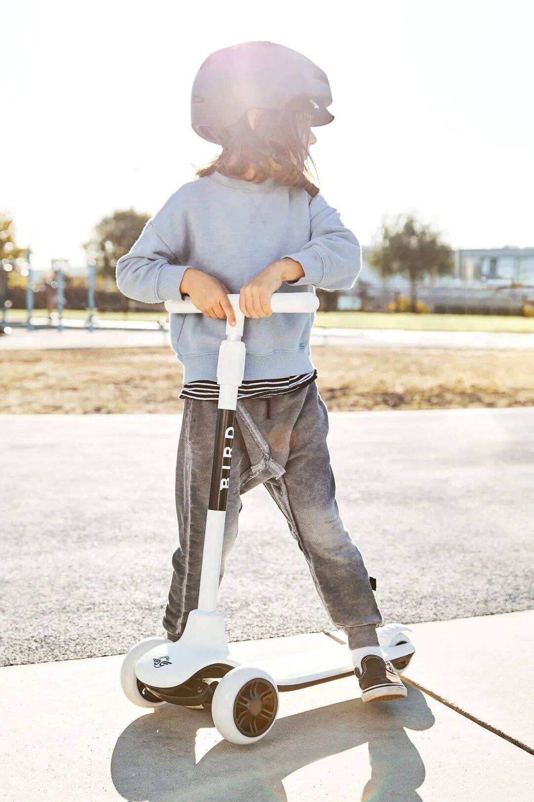 BIRD Birdie V2 3 Wheeled Scooter - Dove White