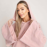 Brentfords Adult Towel Poncho - Blush
