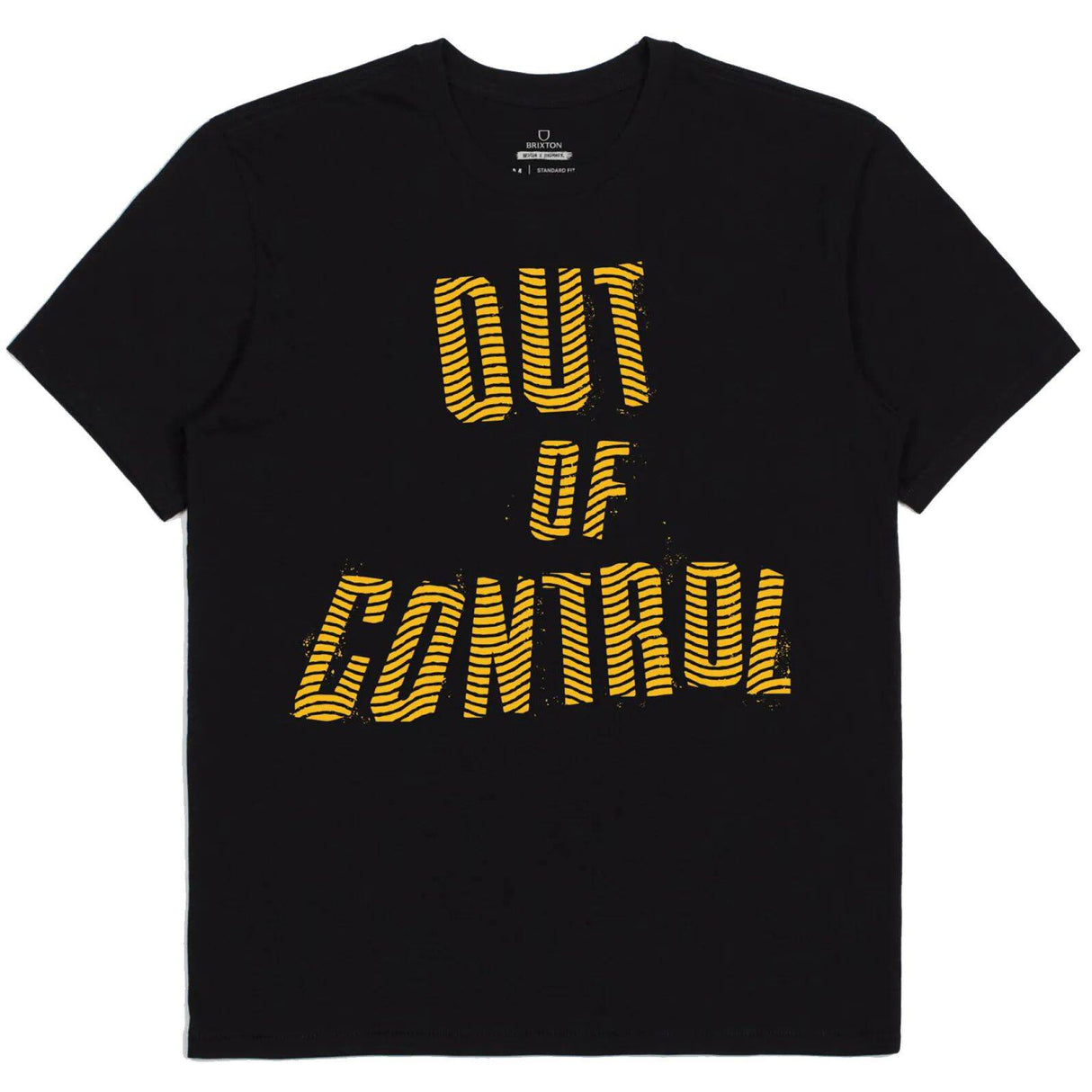 Brixton x Joe Strummer Out of Control T Shirt - Black