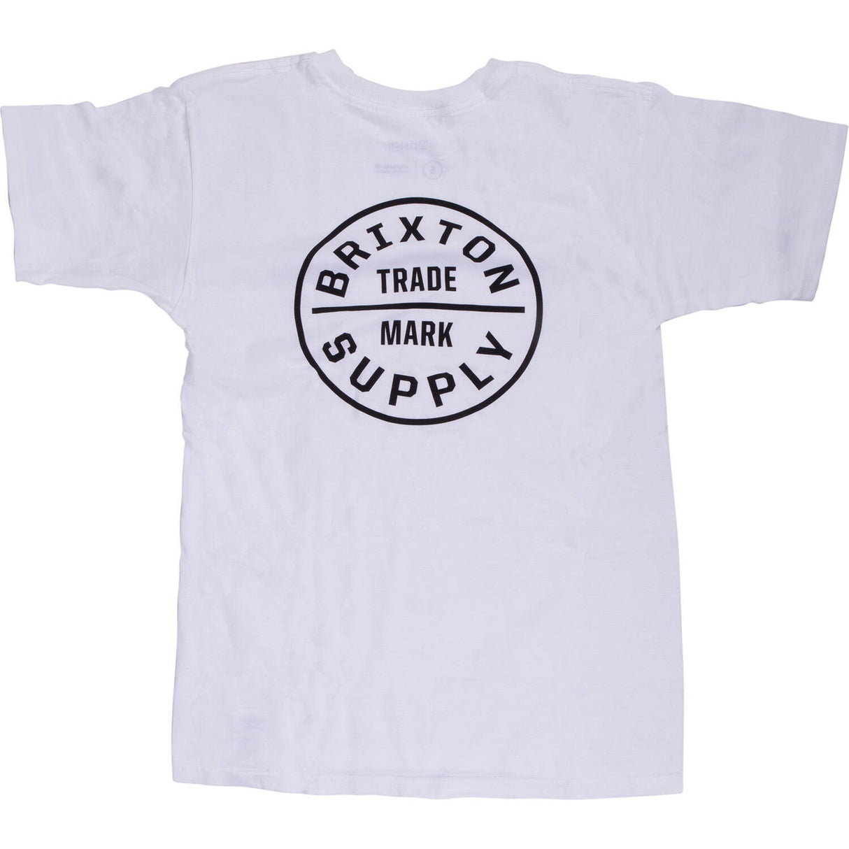 Brixton Oath T Shirt - White/Black