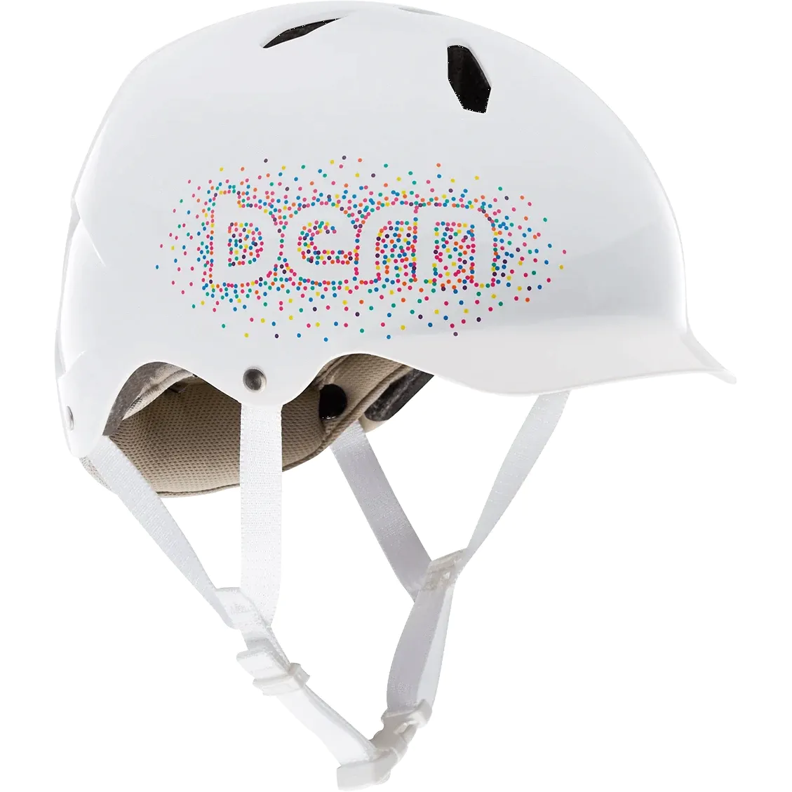 Bern Bandito EPS Junior Helmet - Gloss White Confetti