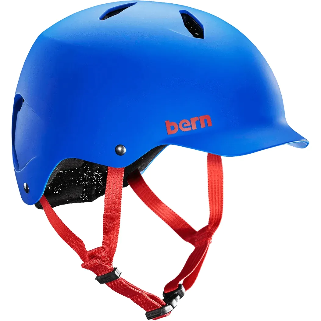 Bern Bandito EPS Junior Helmet - Matte Cobalt Blue