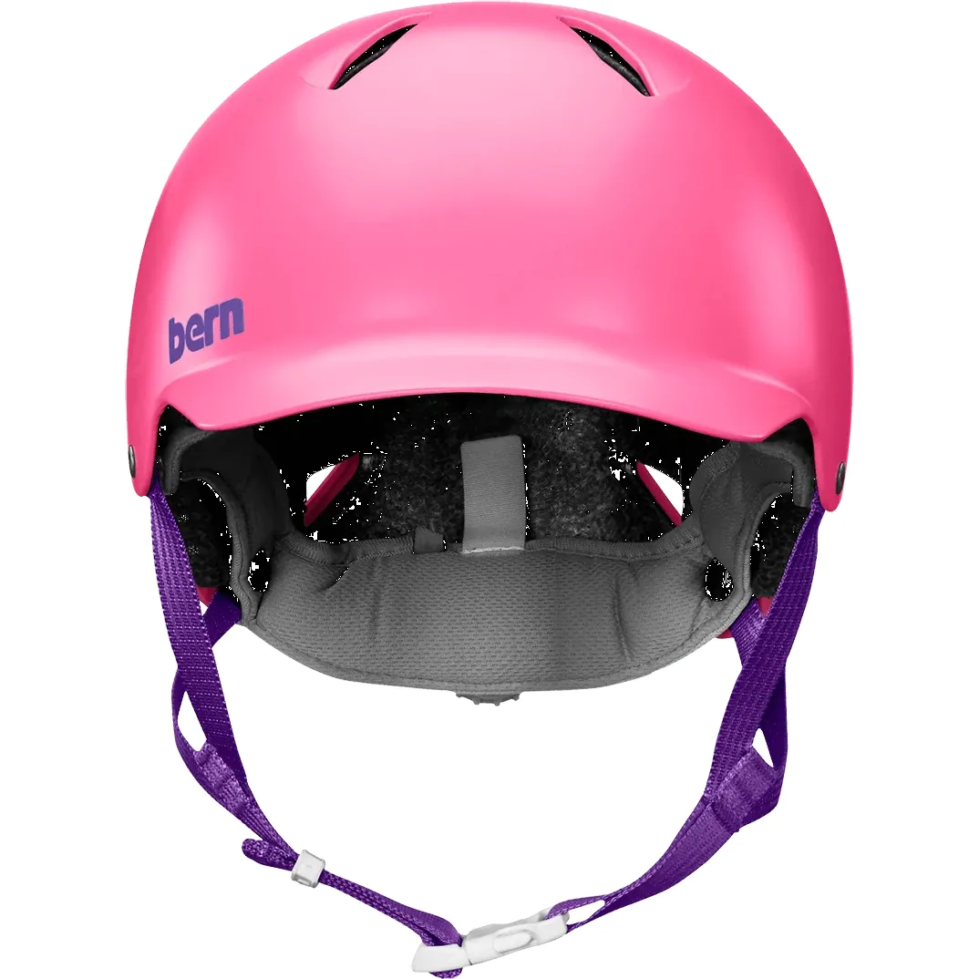 Bern Bandito EPS Junior Helmet - Satin Pink