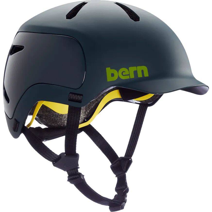 Bern Watts 2.0 MIPS Bike Helmet - Matte Forest