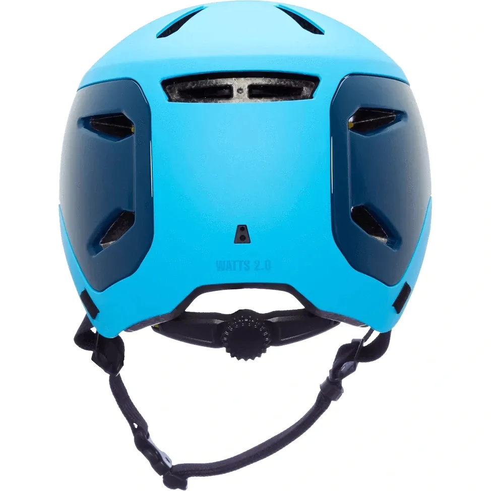 Bern Watts 2.0 Bike Helmet - Matte Ocean Blue