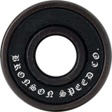Bronson Speed Co. Kevin Baekkel Pro G3 Skateboard Bearings (Pack of 8)