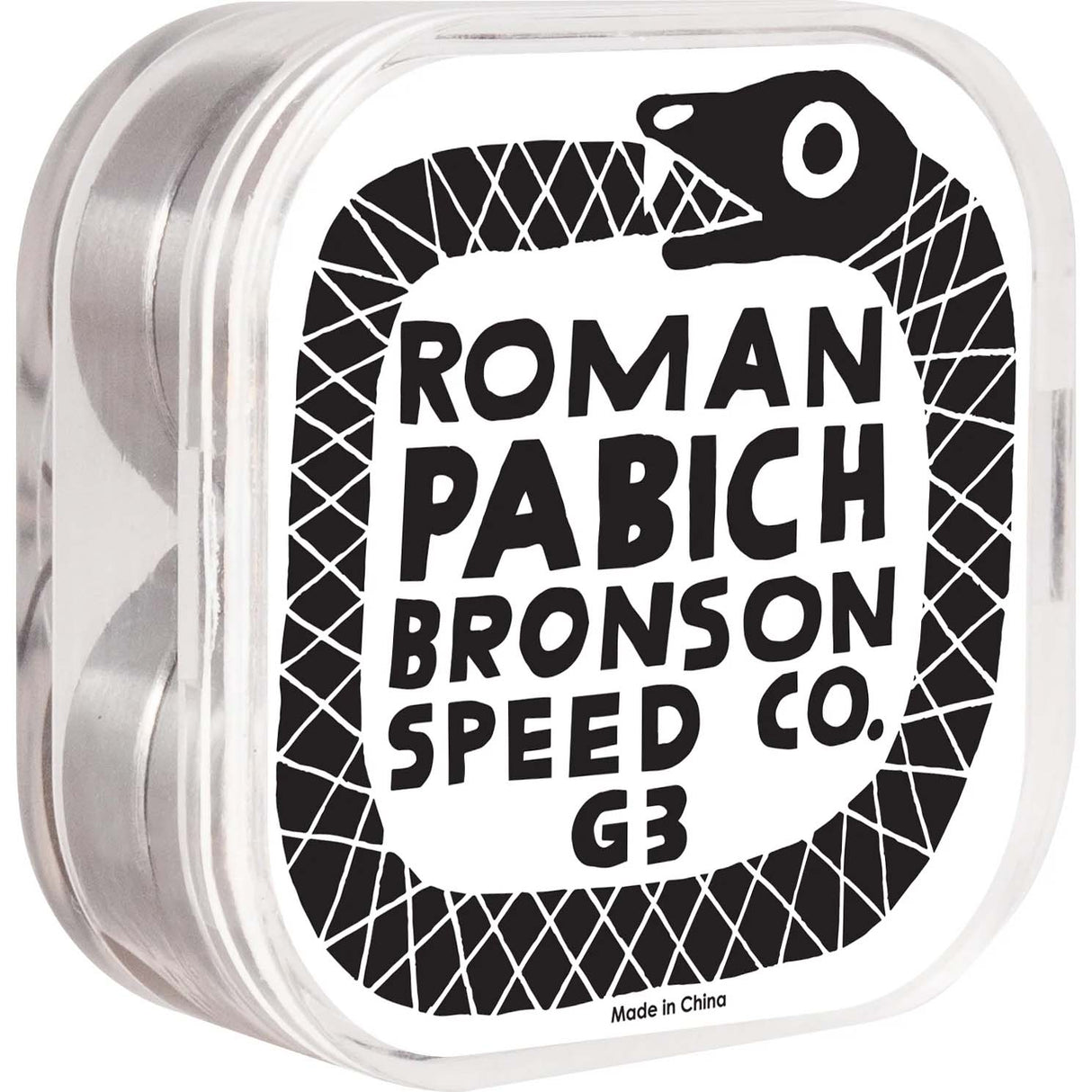 Bronson Speed Co. Roman Pabich Pro G3 Skateboard Bearings (Pack of 8)