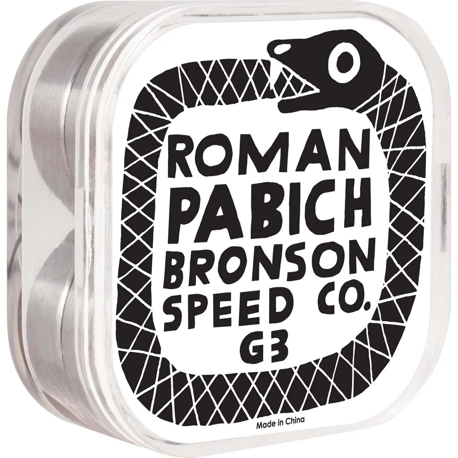 Bronson Speed Co. Roman Pabich Pro G3 Skateboard Bearings (Pack of 8)