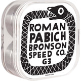 Bronson Speed Co. Roman Pabich Pro G3 Skateboard Bearings (Pack of 8)
