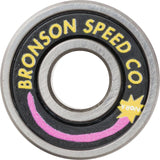 Bronson Speed Co. Nora Vasconcellos Pro G3 Skateboard Bearings (Pack of 8)