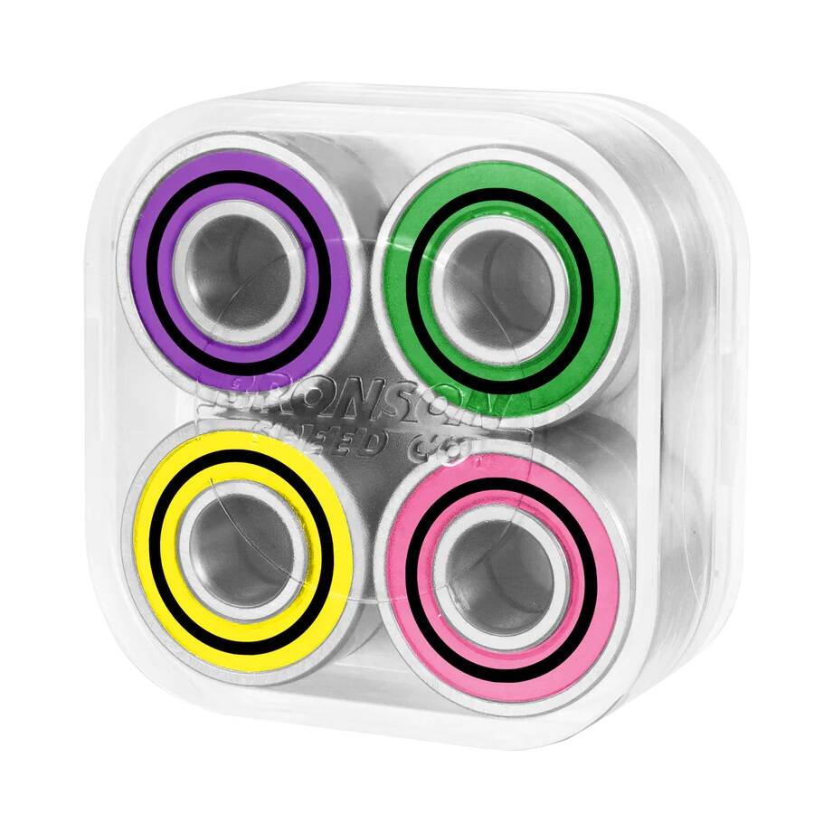 Bronson Speed Co. Alex Midler Pro G3 Skateboard Bearings (Pack of 8)