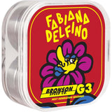 Bronson Speed Co. Fabiana Delfino Pro G3 Skateboard Bearings (Pack of 8)