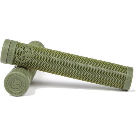 BSD Dan Paley Slims BMX Grips - Surplus Green