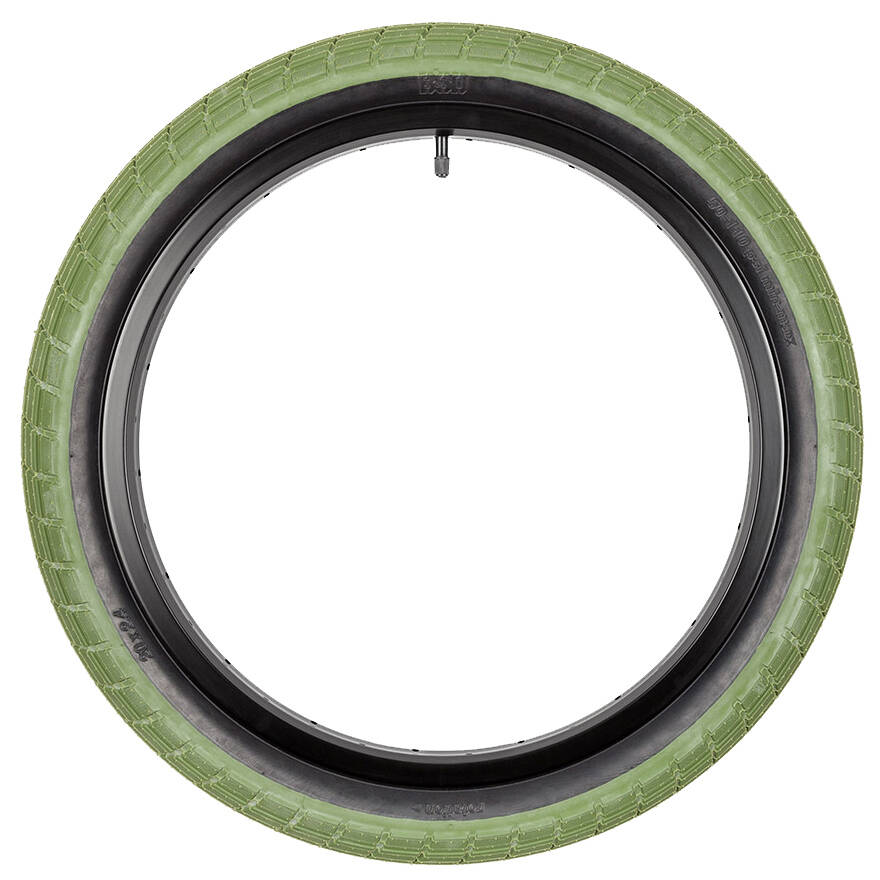 BSD Donnasqueak 2.25'' BMX Tyre - Surplus Green