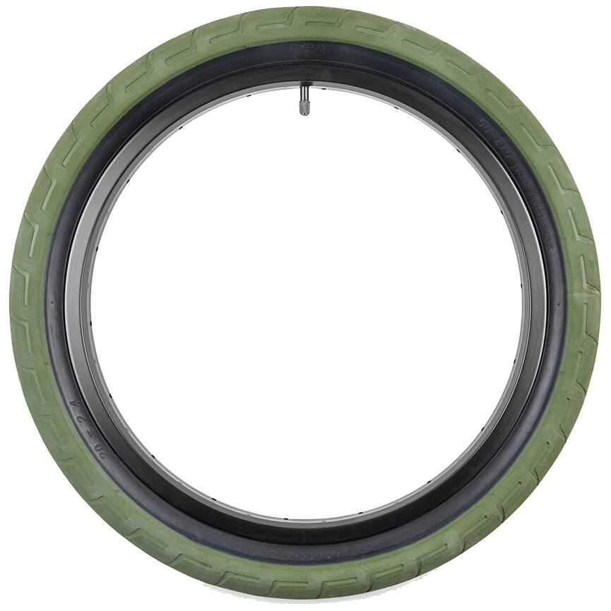 BSD Donnastreet 2.3'' BMX Tyre - Surplus Green