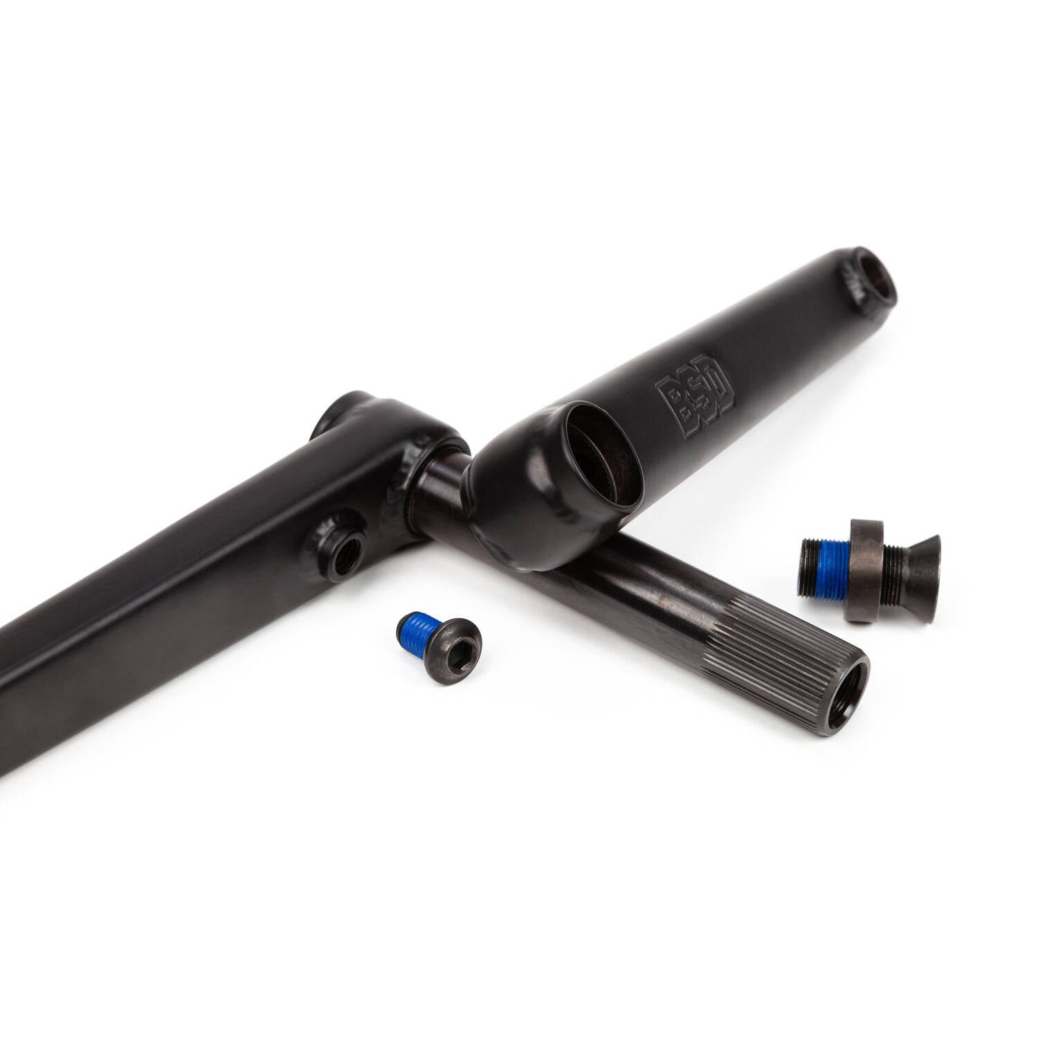BSD Substance 175mm BMX Cranks - Flat Black