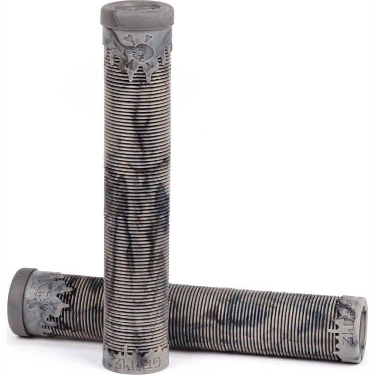 BSD Grime BMX Grips - Grey Swirl
