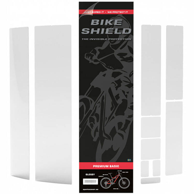 Bike Shield Premium Basic Kit Bike Protectors - Gloss
