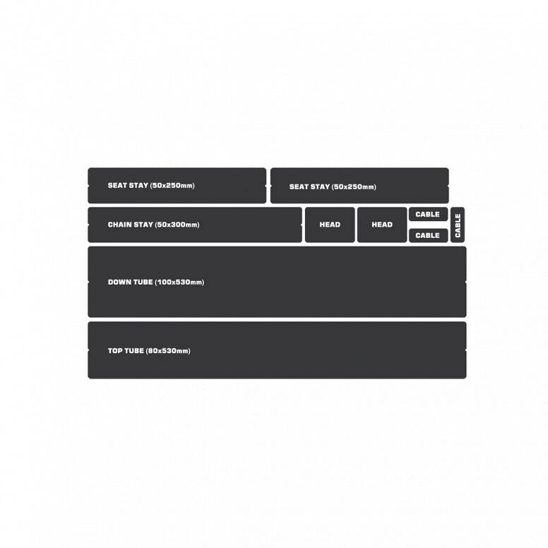 Bike Shield Premium Basic Kit Bike Protectors - Matte