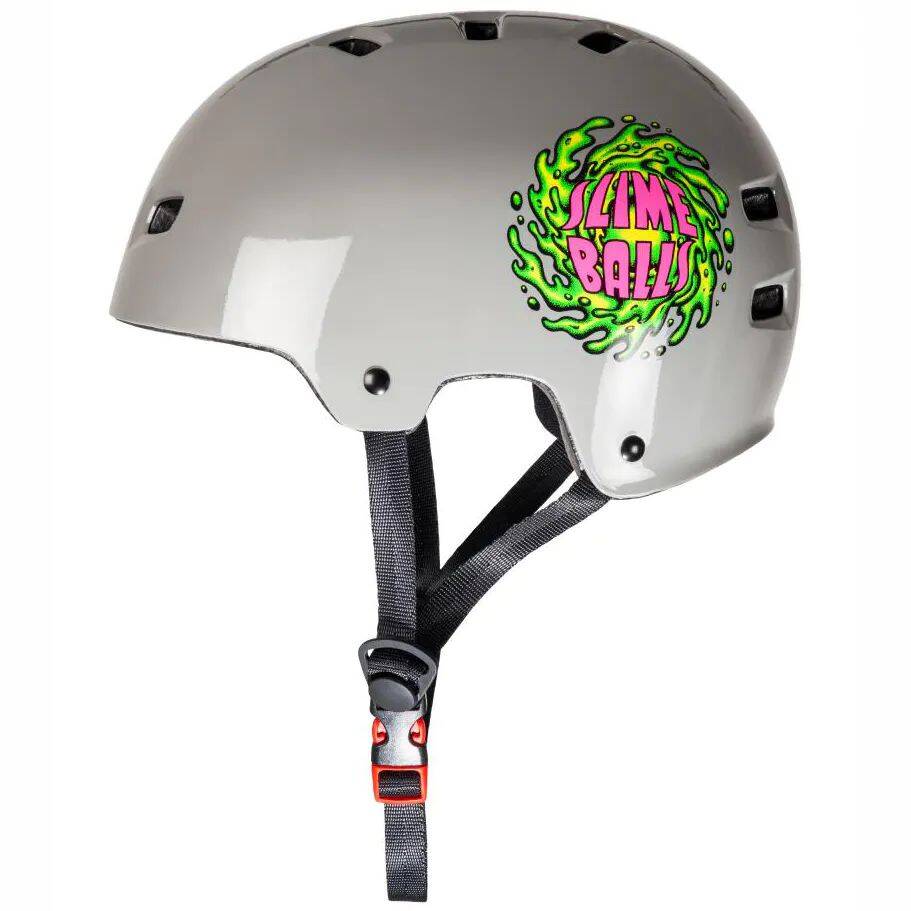 Bullet x Slime Balls Slime Logo Helmet - Grey