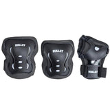Bullet Blast V2 Junior Triple Pad Set - Black/White XXS (3-6 Yrs)