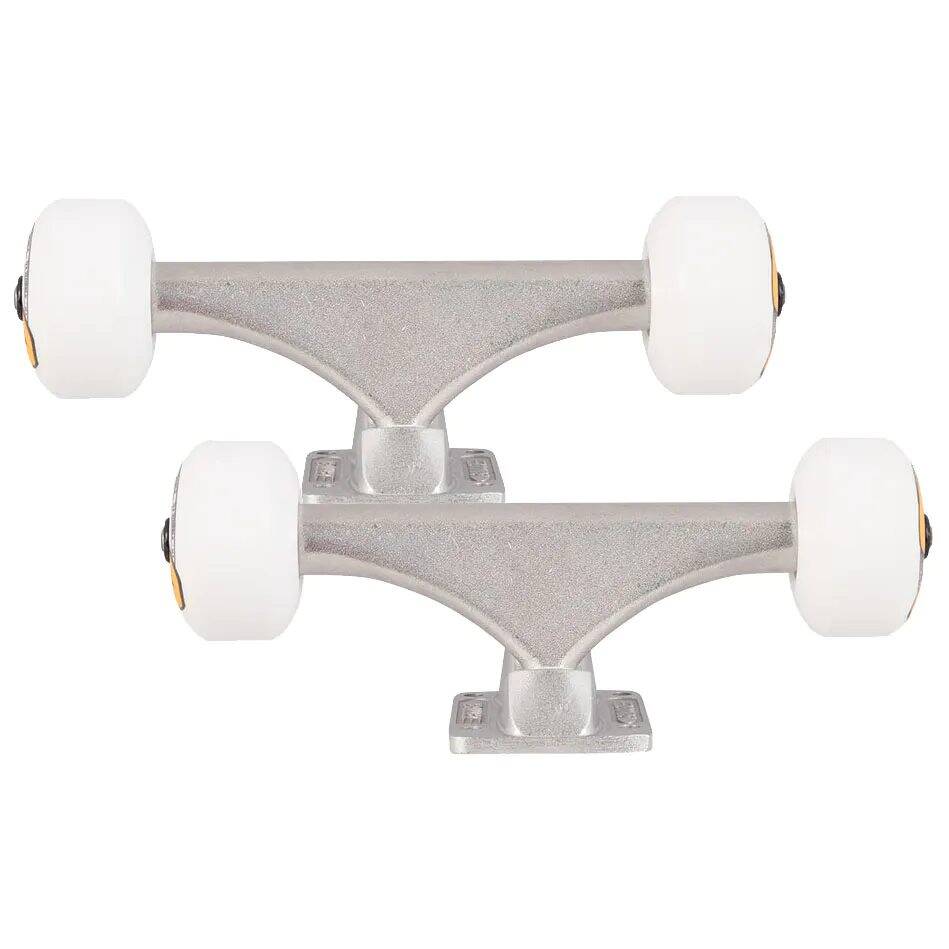 Bullet OJ Logo Truck Assembly - Silver 145mm/53mm 