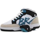 Breezy Rollers Skater - White/Light Blue