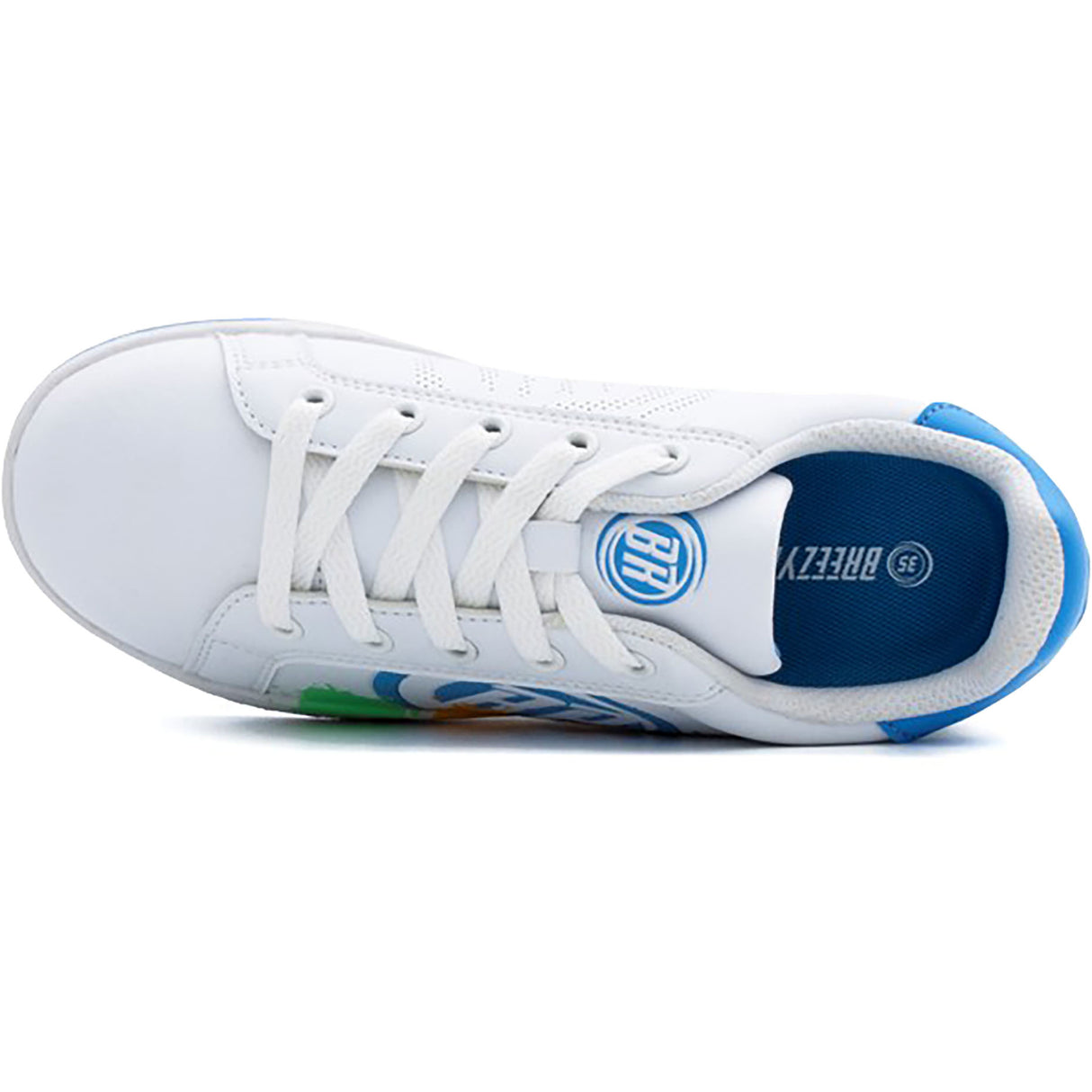 Breezy Rollers Splash - White/Light Blue