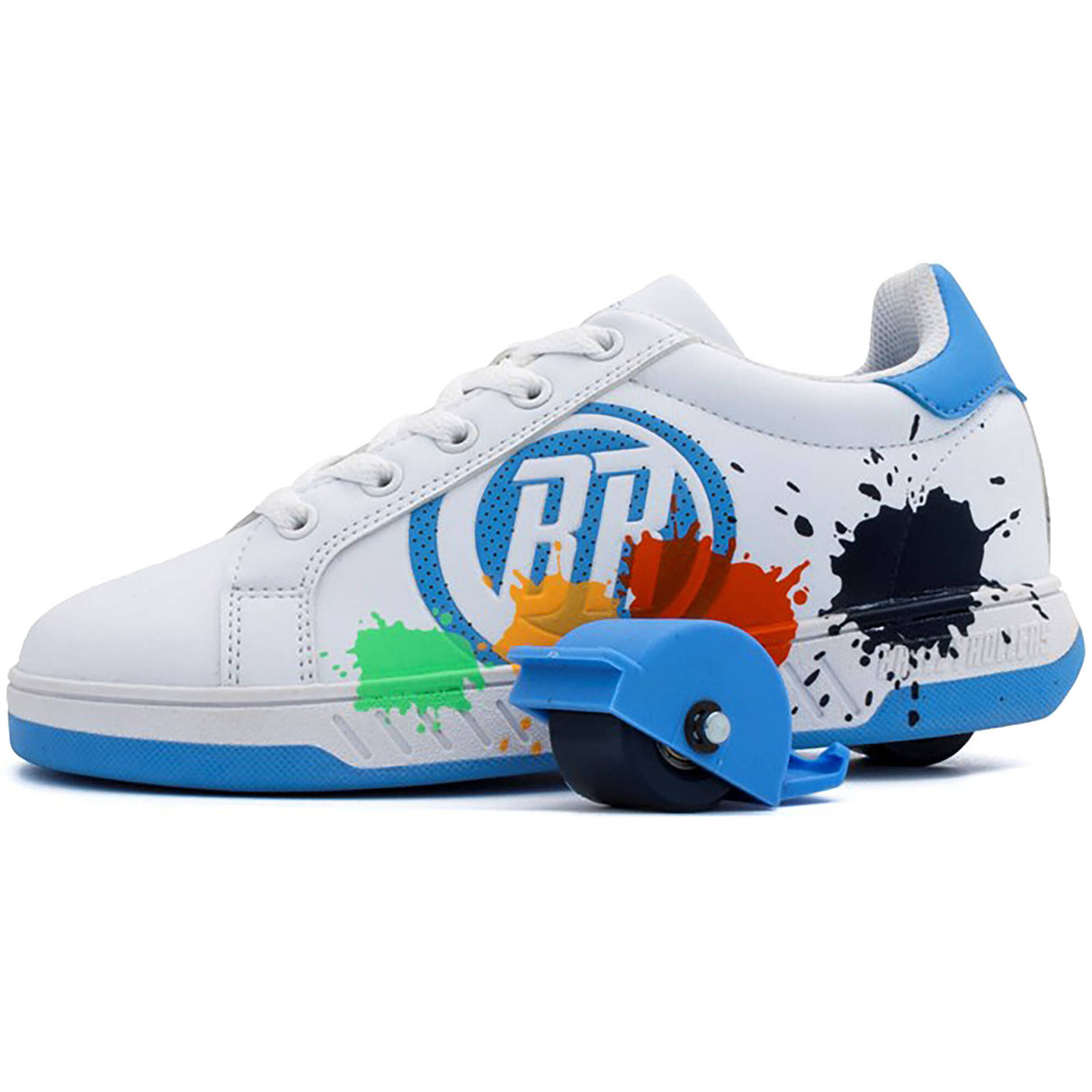 Breezy Rollers Splash - White/Light Blue