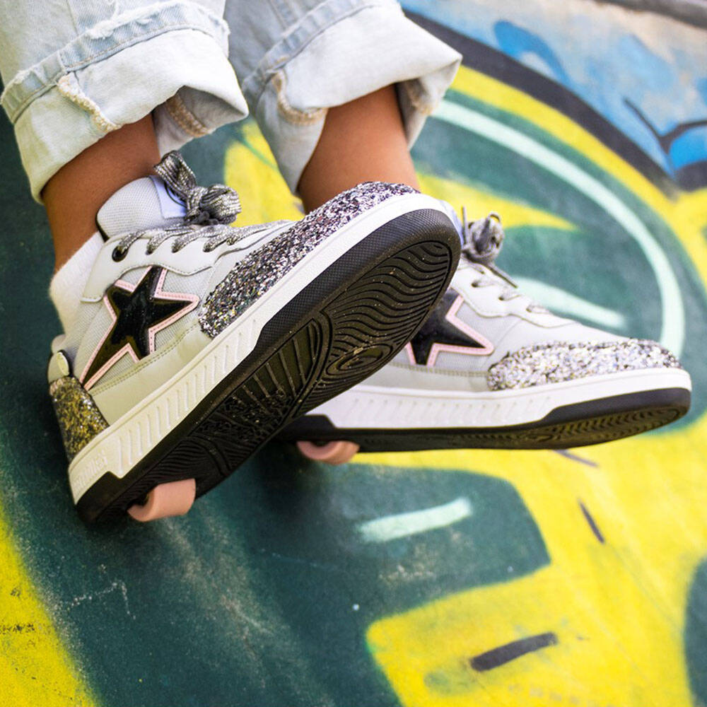 Breezy Rollers Star - Silver/Grey