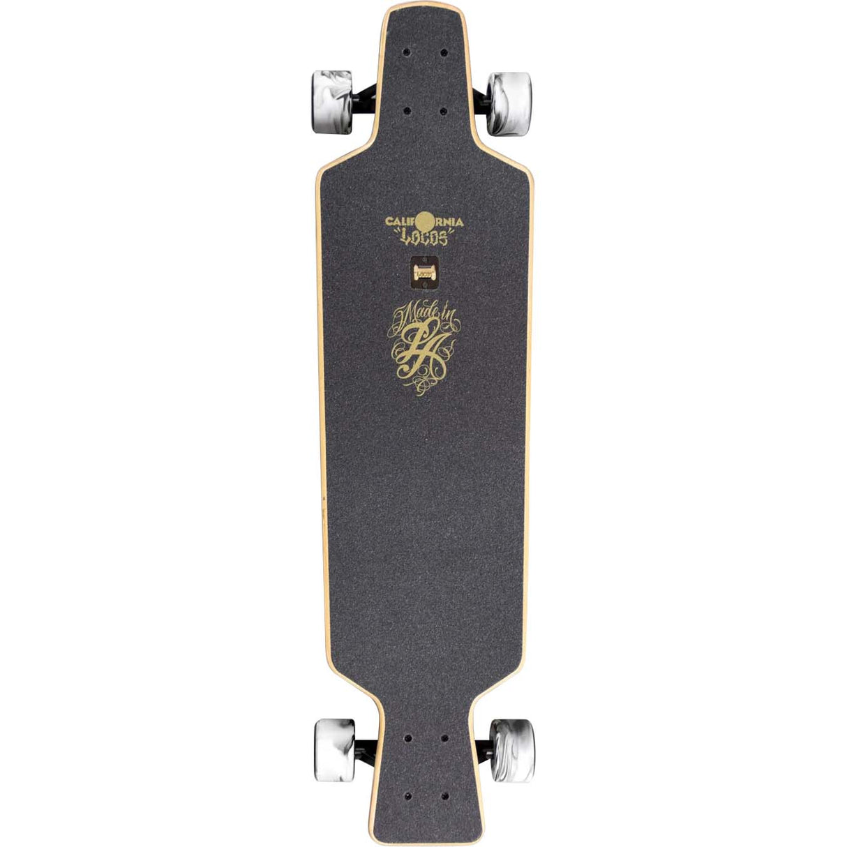 California Locos Angel Drop Through Complete Longboard - 36.5"