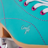 Candi Girl Sabina Quad Roller Skates - Mint/Purple