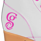 Candi Girl Sabina Quad Roller Skates - White/Pink