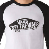 Vans OTW Raglan T Shirt - White/Black