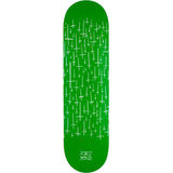 Carve Wicked Team Skateboard Deck - Green 8.25''