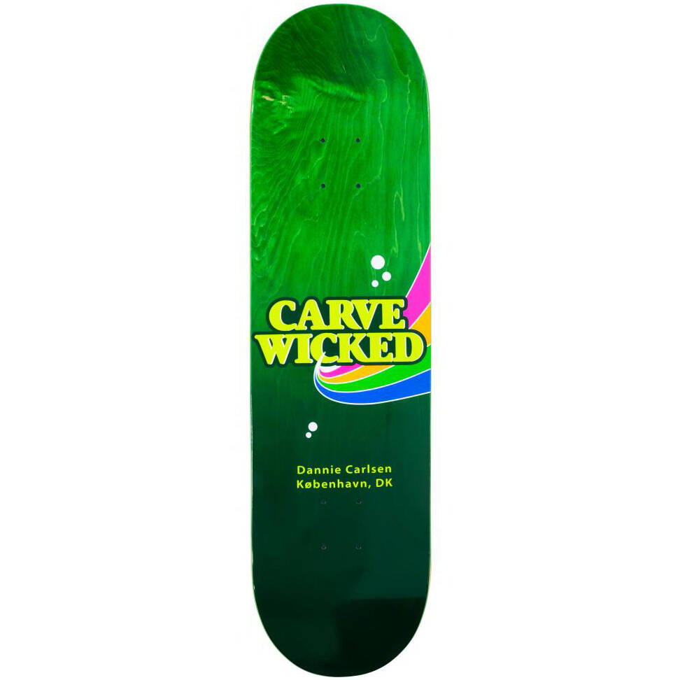 Carve Wicked Faxe Carlsen Skateboard Deck 8.5''