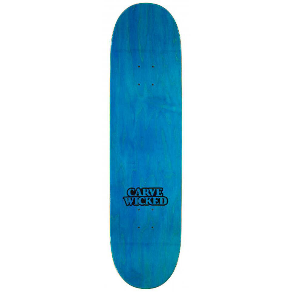 Carve Wicked Faxe Carlsen Skateboard Deck 8.5''