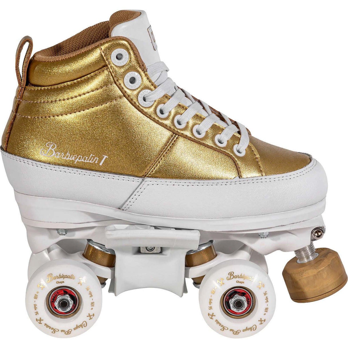 Chaya Kismet Barbiepatin Quad Roller Skates - Gold