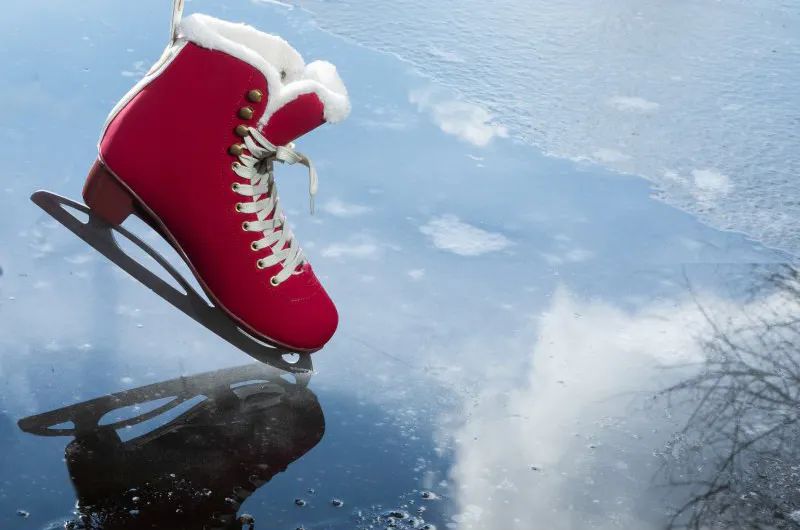 Chaya Ice Figure Skates - Merlot