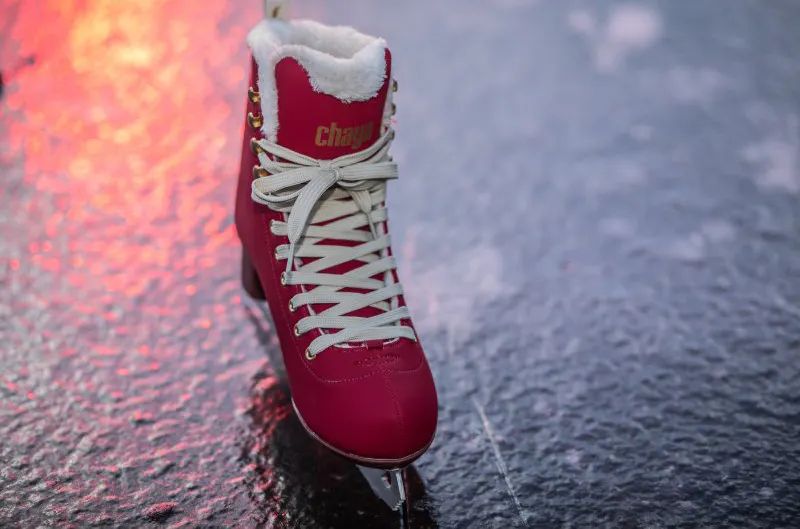 Chaya Ice Figure Skates - Merlot