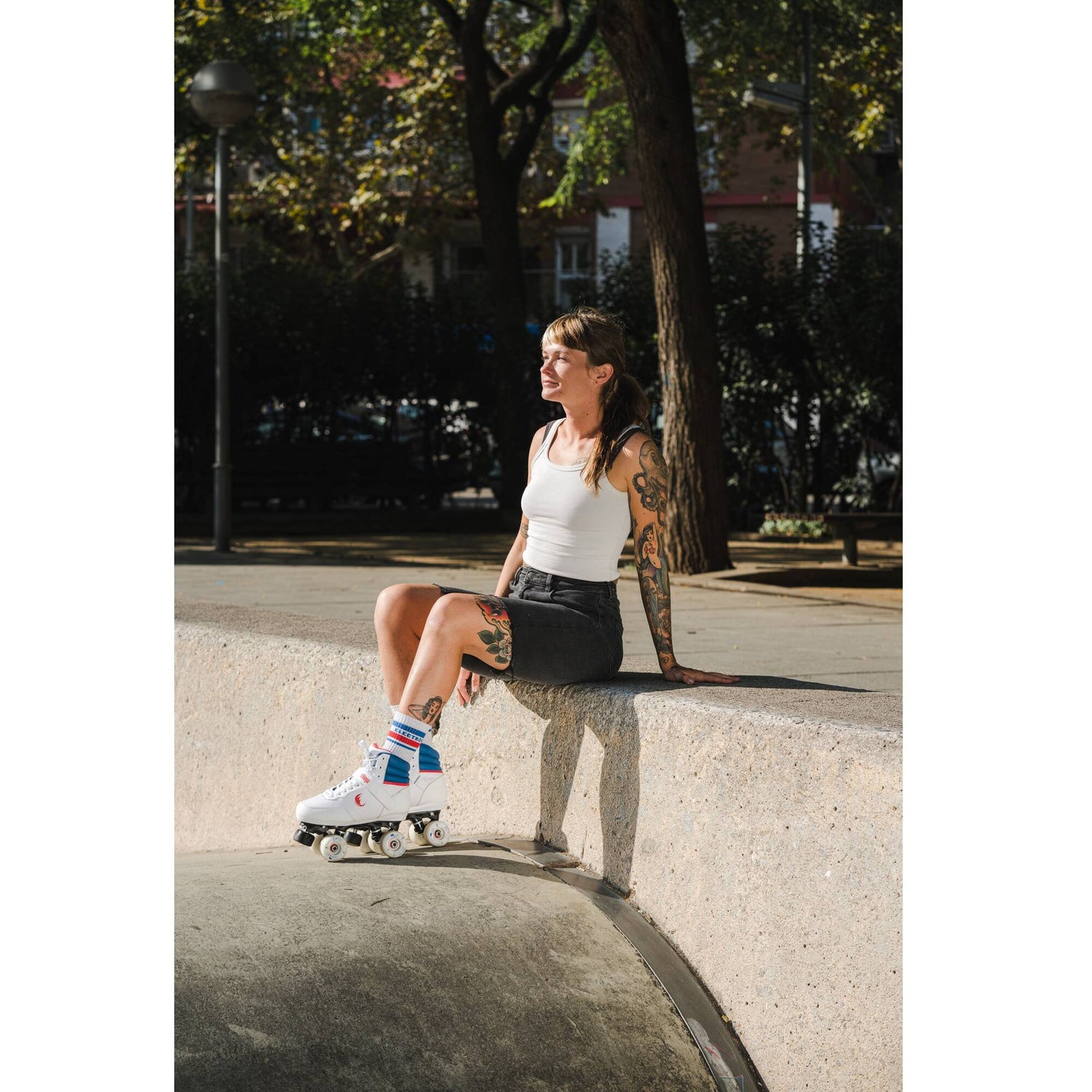 Chaya Jump Quad Roller Skates - Off White