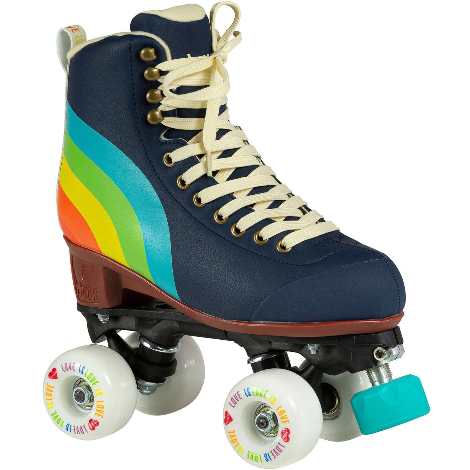 Chaya Melrose Elite Quad Roller Skates - Love Is Love