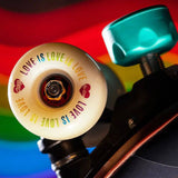 Chaya Melrose Elite Quad Roller Skates - Love Is Love
