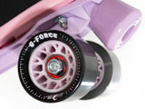 Chaya Melrose Quad Roller Skates - Black/Pink
