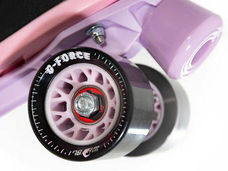 Chaya Melrose Quad Roller Skates - Black/Pink