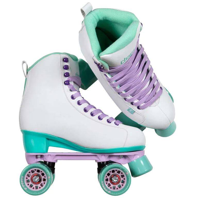 Chaya Melrose Quad Roller Skates - White/Teal