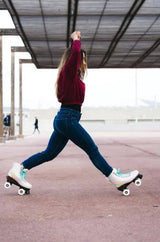 Chaya Bliss Adjustable Roller Skates - Vanilla
