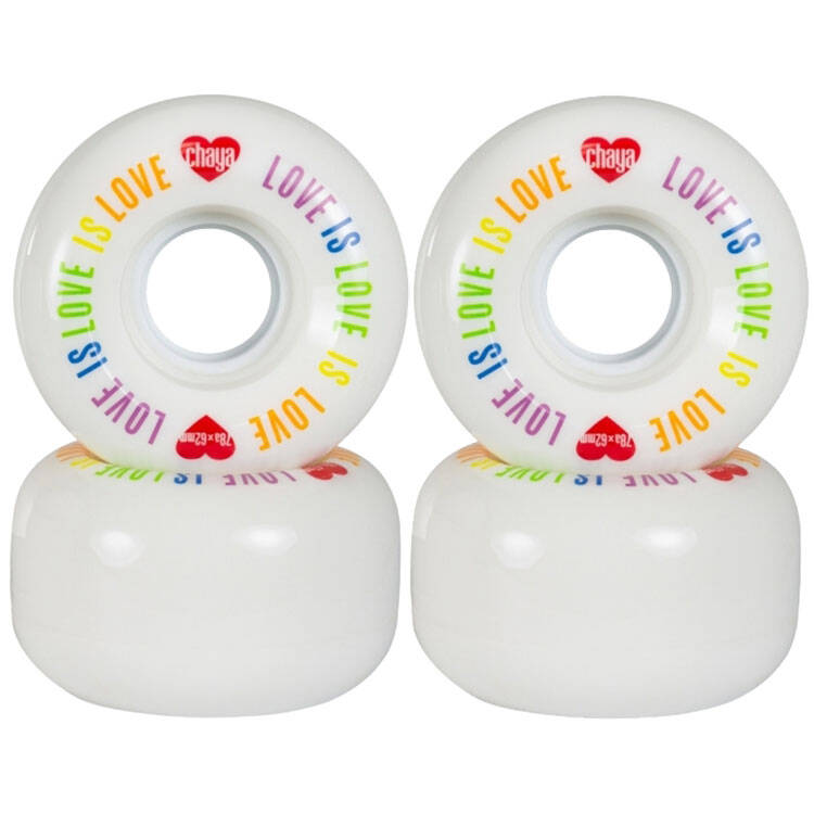 Chaya Love is Love Quad Roller Skate Wheels 62mm