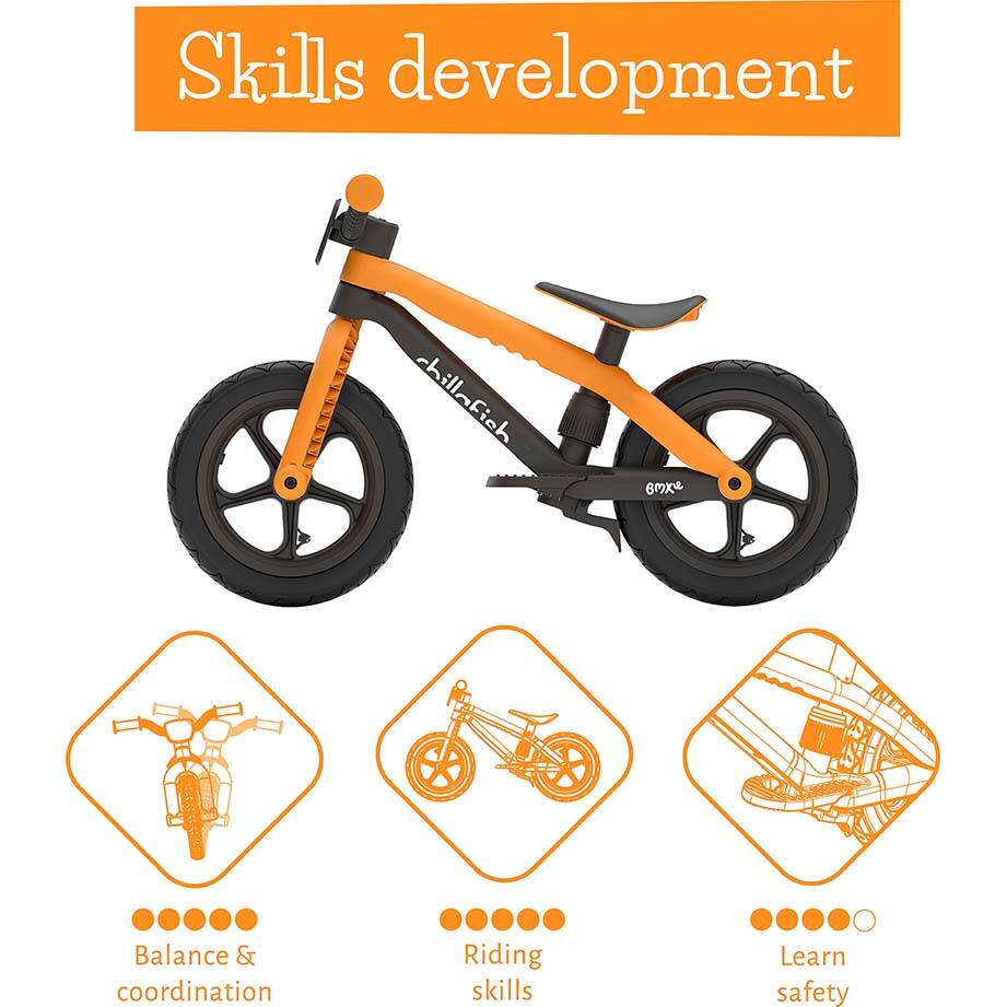 Chillafish BMXie 12" Balance Bike - Ginger